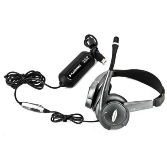Plantronics DSP-500 Digitally-Enhanced USB Gaming/Multimedia Stereo Headset - Picture 1 of 2